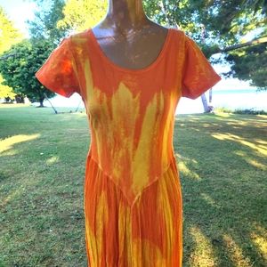 Vintage crinkle dress